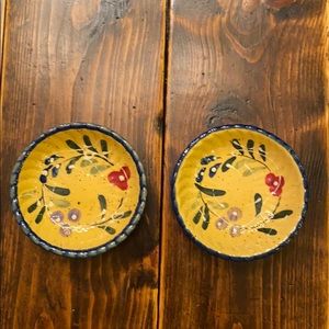 Blue Floral Collection Ceramic Bowl/Trinket Dish